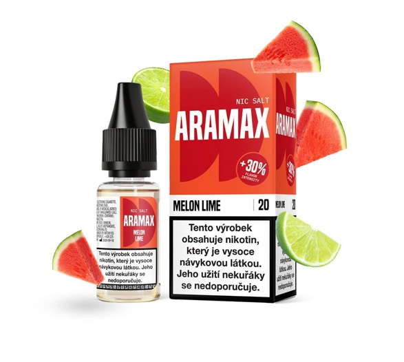 Aramax Salt Melon Lime (Meloun s limetkou) 10ml