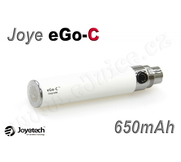 Baterie Joyetech eGo-C - (650mAh) (Bílá)