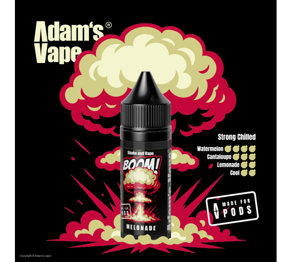 Příchuť Adam's Vape Boom S&V: Melonade (Chladivá melounová limonáda)