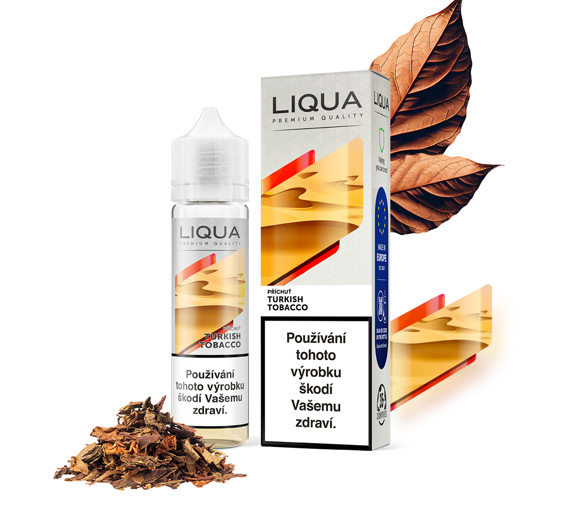 Příchuť LIQUA Mix&Go: Turkish Tobacco (Turecký tabák)