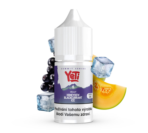 Příchuť Yeti Summit S&V: Honeydew Blackcurrant Ice (Ledový cukrový meloun a černý rybíz)