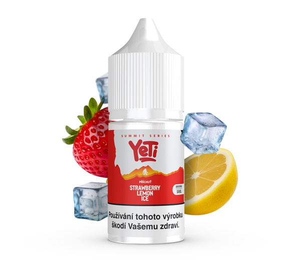 Příchuť Yeti Summit S&V: Strawberry Lemon Ice (Ledová jahoda a citron)