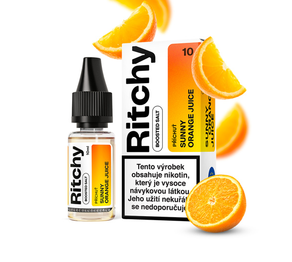 Ritchy Salt Sunny Orange Juice (Pomerančová šťáva) 10ml