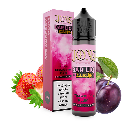 Příchuť Lions Barliq S&V: Strawberry Plum (Jahoda a švestka)
