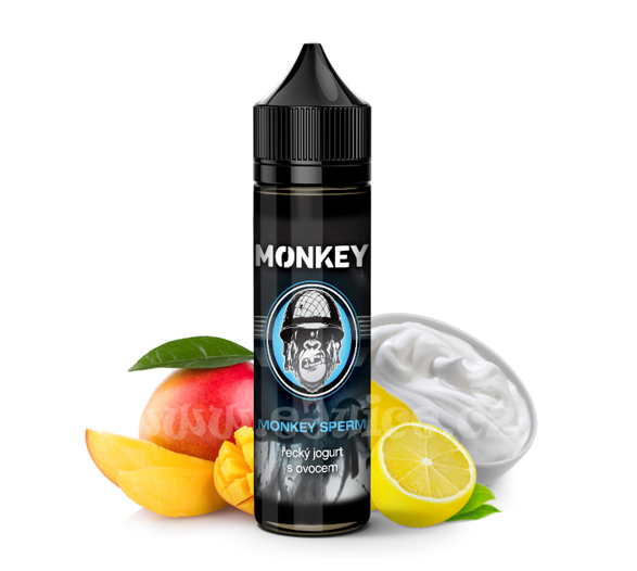 Příchuť Monkey S&V: Monkey Sperm (Jogurt s mangem a citrusy) 12ml