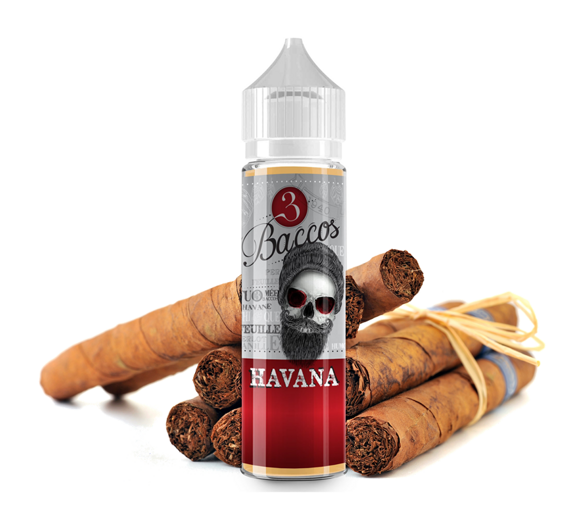 Příchuť 3 Baccos S&V: Havana (Doutníkový tabák) 15ml