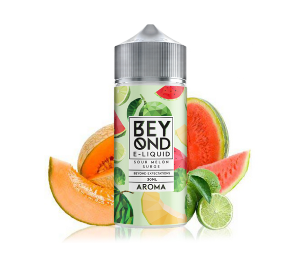 Příchuť IVG Beyond S&V: Sour Melon Surge (Nakyslý melounový mix) 30ml