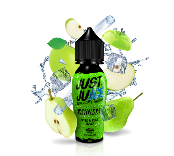 Příchuť Just Juice S&V: Apple & Pear On Ice (Ledové jablko a hruška) 20ml