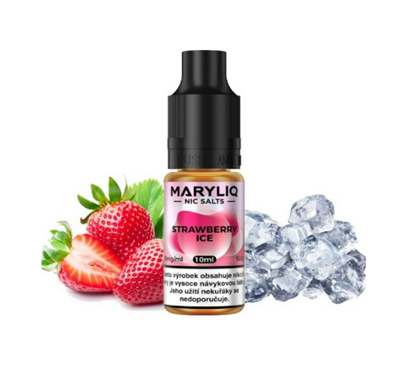 Maryliq Salt Strawberry Ice (Ledová jahoda) 10ml