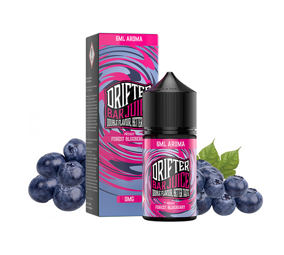 Příchuť Drifter Bar Juice S&V: Forest Blueberry (Borůvka)