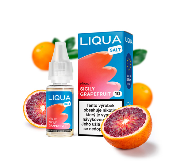 LIQUA Salt Sicily Grapefruit (Sicilský grapefruit) 10ml