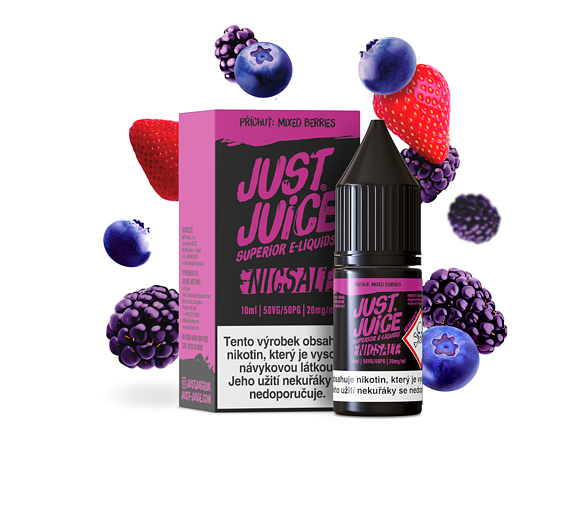 Just Juice Salt Mixed Berries (Lesní směs) 10ml