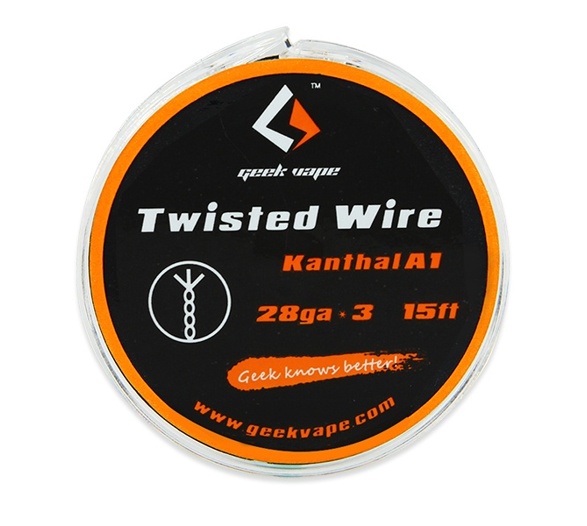 Twisted Kanthal A1 - odporový drát 3x 28GA (5m) - GeekVape
