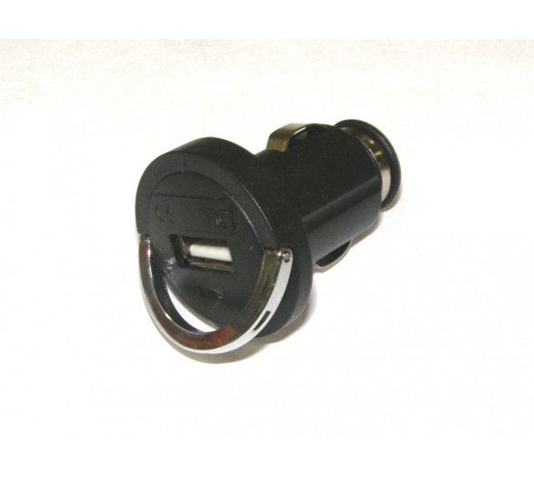 Autoadaptér MINI (Car adapter) -> USB (Černý)