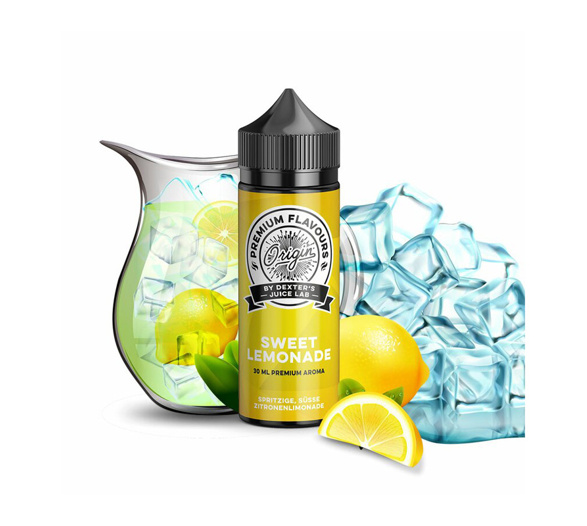 Příchuť Dexters Juice Lab - Origin S&V: Sweet Lemonade (Chladivá citrusová limonáda) 10ml