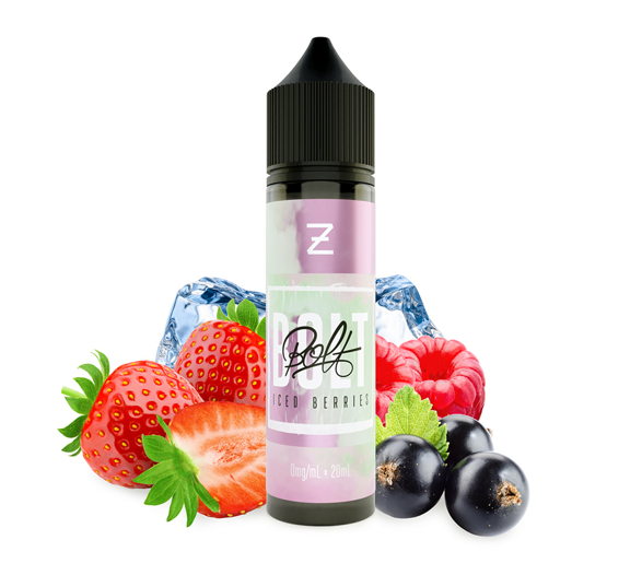 Příchuť Bolt by Zeus Juice S&V: Iced Berries (Ledové bobulovité ovoce) 20ml
