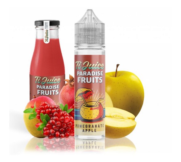 Příchuť TI JUICE Paradise Fruits S&V: Pomegranate Apple (Granátové jablko a zlaté jablko) 12ml
