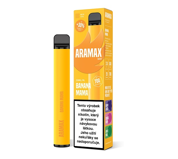 Aramax Bar 700 Disposable Pod (Banana Mama)