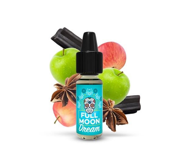 Příchuť Full Moon: Fullmoon Dream (Ledové jablko s anýzem a lékořicí)