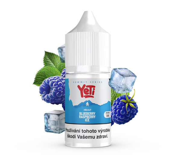 Příchuť Yeti Summit S&V: Blueberry Raspberry Ice (Ledová borůvka a malina)