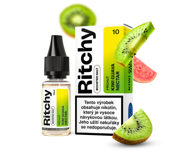 Ritchy Salt Kiwi Guava Nectar (Exotický nektar z kiwi a guavy) 10ml