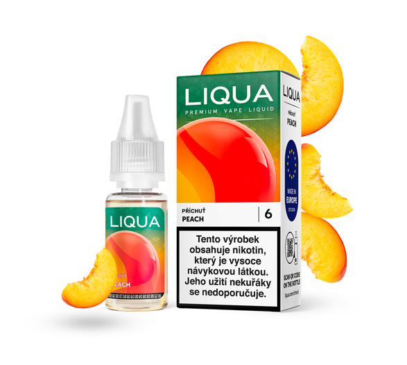 LIQUA Peach (Broskev) 10ml