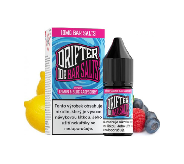 Drifter Bar Salts Lemon & Blue Raspberry (Citron, malina, borůvka) 10ml