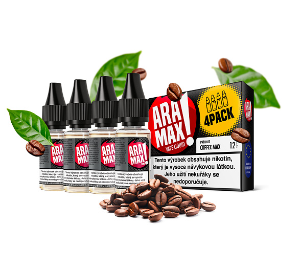 Aramax Coffee Max (Káva) 4x10ml