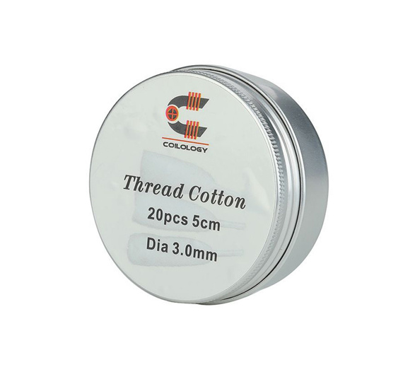 Přírodní vata Coilology Thread Cotton (20ks)