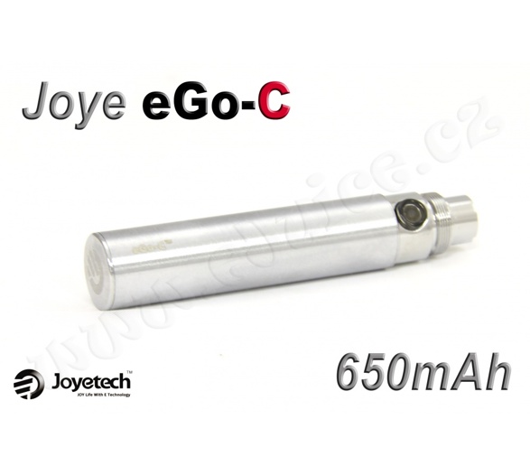 Baterie Joyetech eGo-C - (650mAh) (Stříbrná)