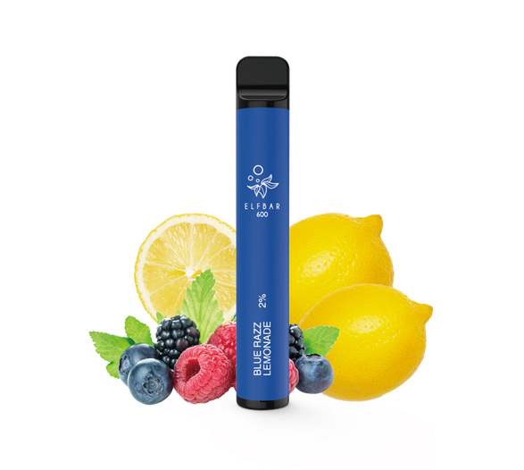 Elfbar 600 Disposable Pod Kit (Blue Razz Lemonade)