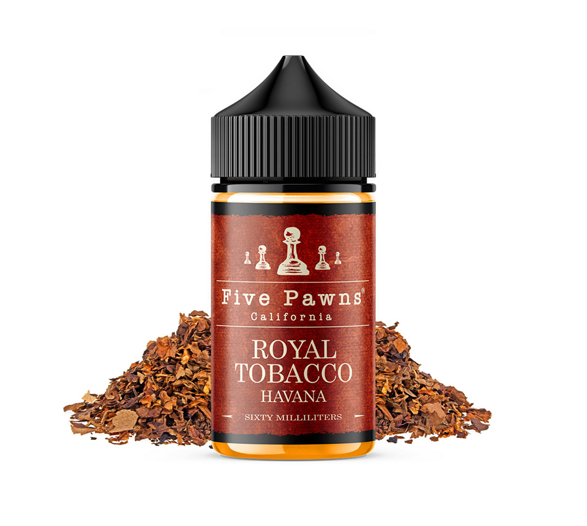 Příchuť Five Pawns Tobacco S&V: Royal Tobacco (Doutníkový tabák) 20ml