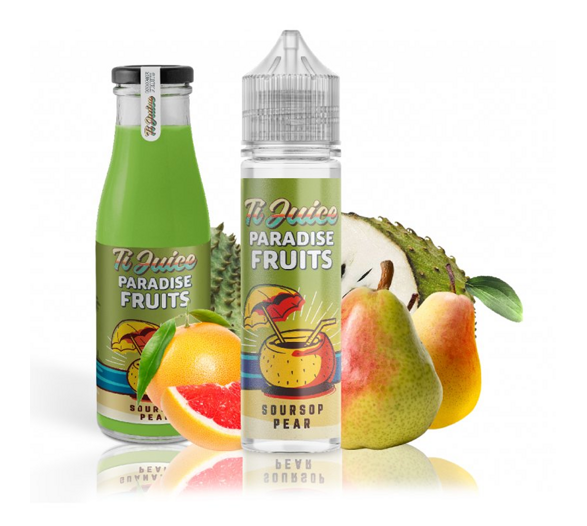 Příchuť TI JUICE Paradise Fruits S&V: Soursop Pear (Graviola, grapefruit a hruška)