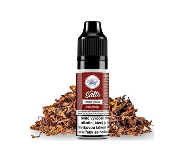 Dinner Lady Salt Smooth Tobacco (Jemná tabáková směs) 10ml
