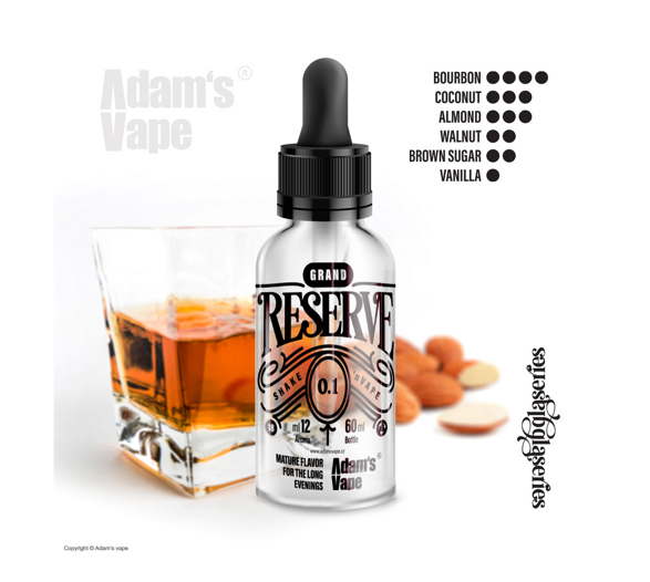 Příchuť Adams Vape S&V: Grand Reserve 12ml