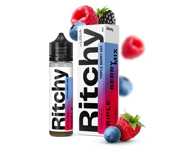 Příchuť Ritchy S&V: Triple Berry Mix (Bobulovitý mix)