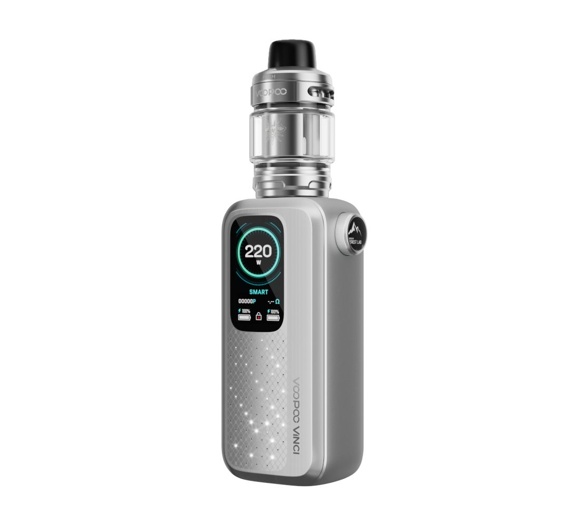 VooPoo Vinci Spark 220 Kit s UFORCE-X Tank (Tech Silver)