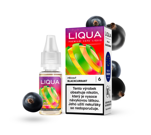 LIQUA Blackcurrant (Černý rybíz) 10ml