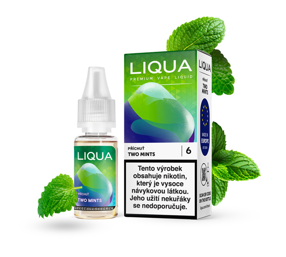 LIQUA Two Mints (Mentol a máta) 10ml