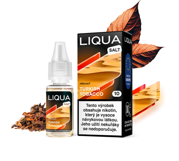 LIQUA Salt Turkish Tobacco (Exotická tabáková směs) 10ml