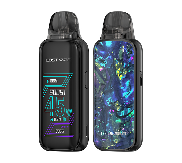 Lost Vape Thelema Aura 45 Pod Kit (Dazzle Black)