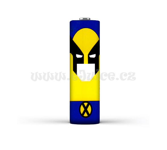 Smršťovací folie pro baterie 18650 s potiskem (Wolverine)