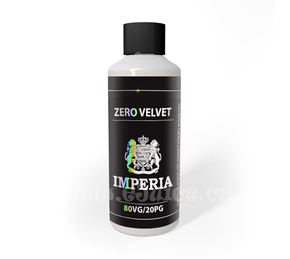 Imperia Zero Velvet beznikotinová báze  (80VG/20PG) 100ml