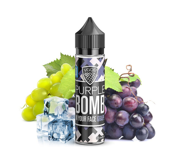 Příchuť VGOD S&V: Purple Bomb Ice (Ledový hroznový mix) 20ml