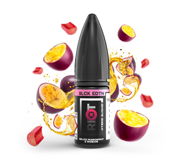 Riot S:ALT Hybrid Deluxe Passionfruit & Rhubarb (Marakuja s rebarborou) 10ml