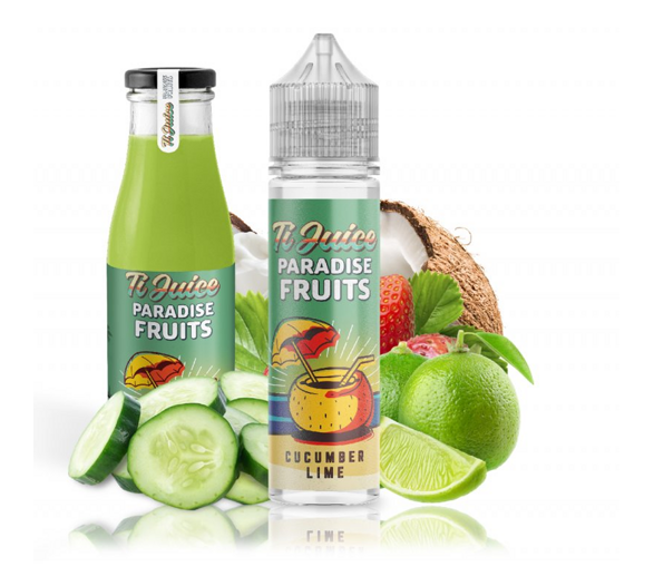 Příchuť TI JUICE Paradise Fruits S&V: Cucumber Lime (Okurka s limetkou) 12ml