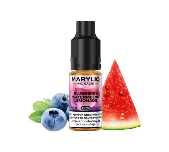 Maryliq Salt Blueberry Watermelon Lemonade (Limonáda s borůvkou a melounem) 10ml