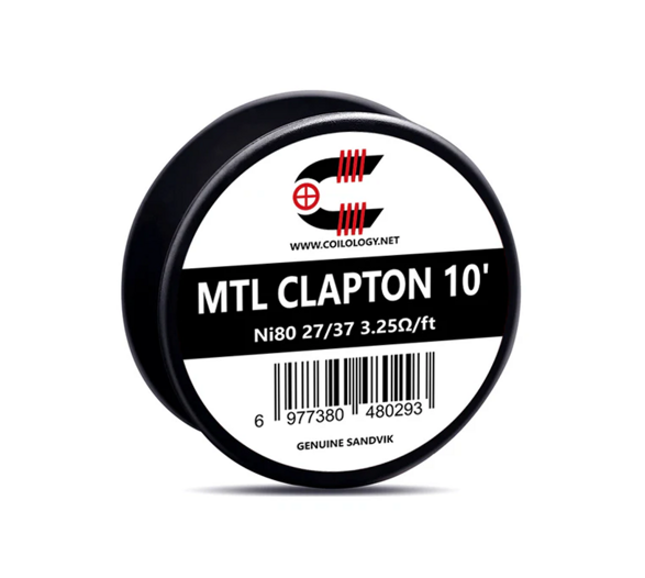 Odporový drát Coilology Sandvik - MTL Clapton Ni80 (3m)