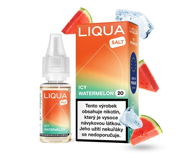 LIQUA Salt Icy Watermelon (Ledový vodní meloun) 10ml