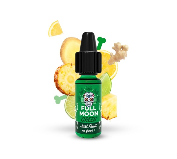 Příchuť Full Moon: Just Fruit Green (Ananas, zázvor a citrusy)